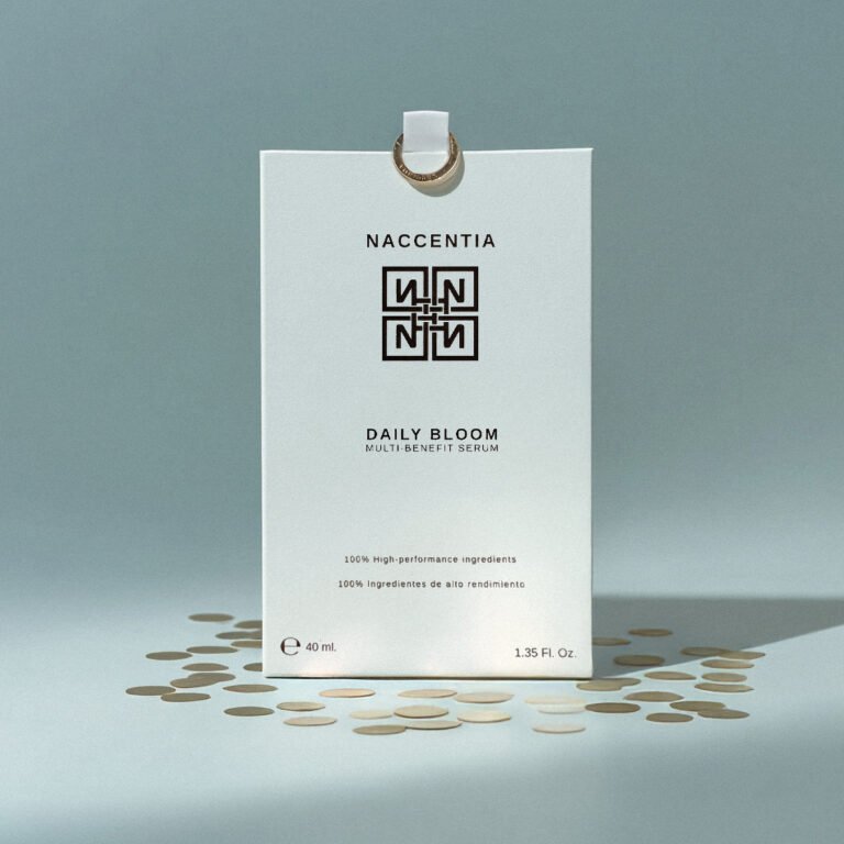 Naccentia client services – luxury skincare gift-ready packaging